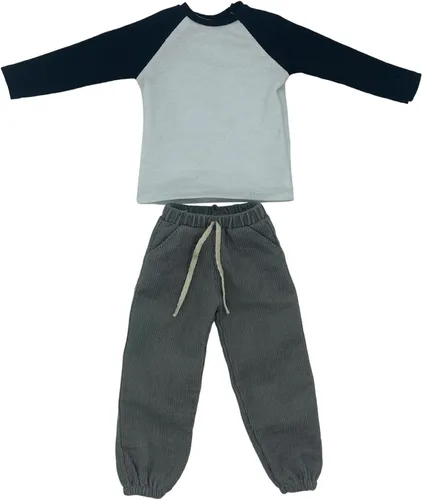 Colaxi Figura masculina a escala 1/6, ropa de muñeca hecha a mano, traje completo, disfraz de figura de acción para figuras de soldados masculinos