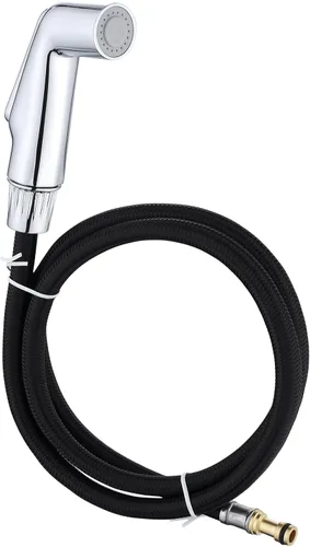 Miniatura 8 de Pulverizador de fregadero compatible con Moen universal de repuesto de rociador de cocina, cabezal rociador de fregadero con manguera y soporte