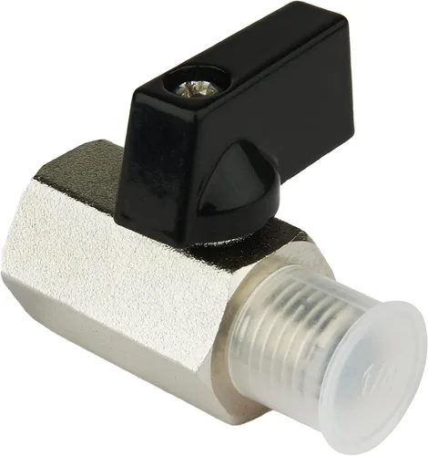 Miniatura 7 de EFIELD 1/4 Válvula de bola de latón de 1/4 "hembra NPT X 1/4" macho NPT válvula de cierre roscada, (MINI001)