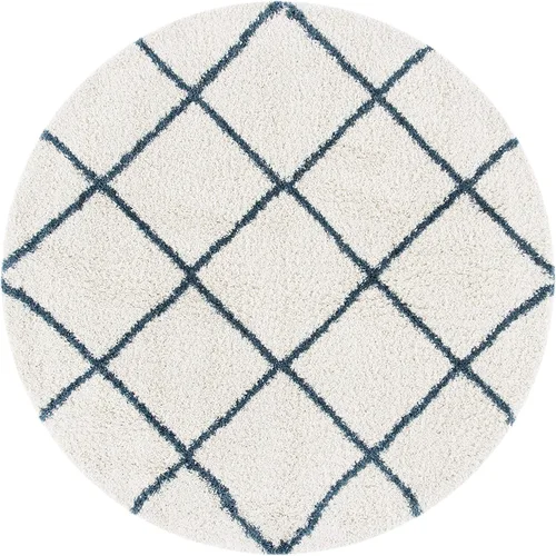 Miniatura 96 de SAFAVIEH Hudson Shag Collection - Alfombra decorativa de 2 x 3 pies, color beige y marfil, diseño moderno de enrejado, no desprende pelusa