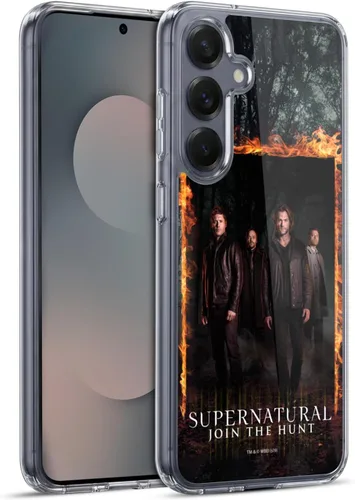 Miniatura 23 de Head Case Designs Supernatural Sam, Dean & Castiel Key Art - Funda de gel con licencia oficial [protección de grado militar] compatible con Google
