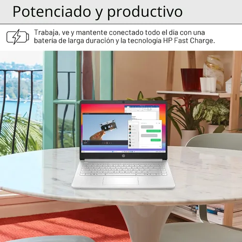 Miniatura 8 de HP Ultrabook 14 Laptop Computadora para negocios de estudio y hogar 2025, MS Office de por vida + Windows 11 Pro, CPU Intel Quad-Core, 16 GB de RAM