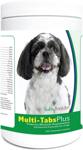 Miniatura 381 de Healthy Breeds American Staffordshire Terrier Multi-Tabs Plus tabletas masticables 180