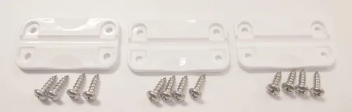 Miniatura 2 de JSP Manufacturing Bisagras de repuesto de plástico Igloo Cooler + tornillos inoxidables (3)