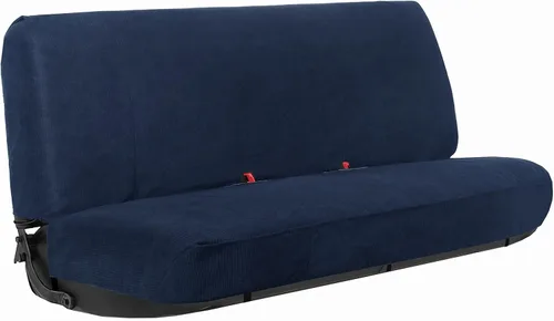Leader Accessories - Funda universal para asientos de auto para camiones de tamaño completo o asientos de banco azul Pana Azul