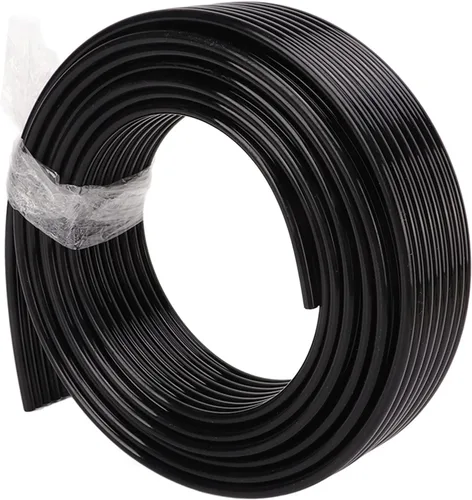 Miniatura 8 de Tubo de tinta de 8 líneas Tubo de tinta flexible de reemplazo de 9.8 ft OD 0.197 in ID 0.118 in manguera de tinta de impresora (negro)