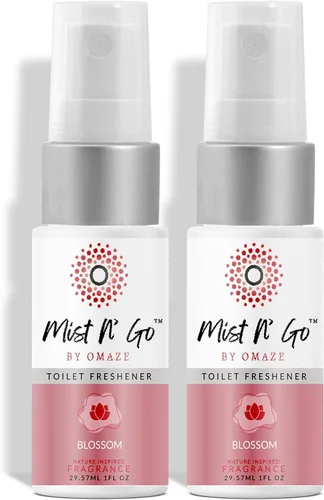 Miniatura 17 de Mist N' Go by Omaze - Aerosol de Baño de Viaje para Inodoro Eliminador de Olores - Aerosol de Inodoro de Viaje para Ambientador de Aire de Baño