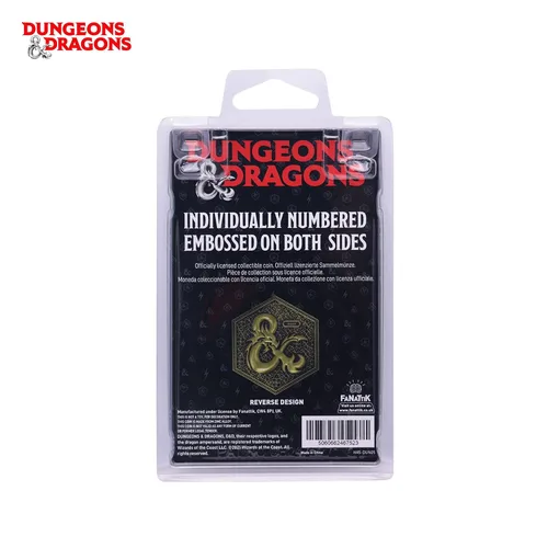 Miniatura 7 de Moneda de colección Dungeons & Dragons de 20 caras de edición limitada