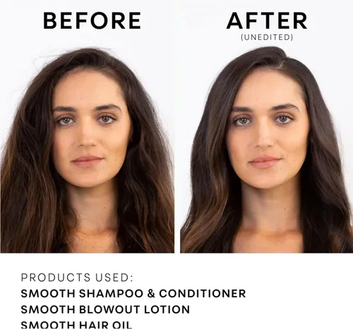 Miniatura 4 de NatureLab.TOKYO Perfect Smooth Shampoo & Conditioner Duo – Champú y acondicionador japonés para cabello seco y encrespado – Calma el cuero cabelludo