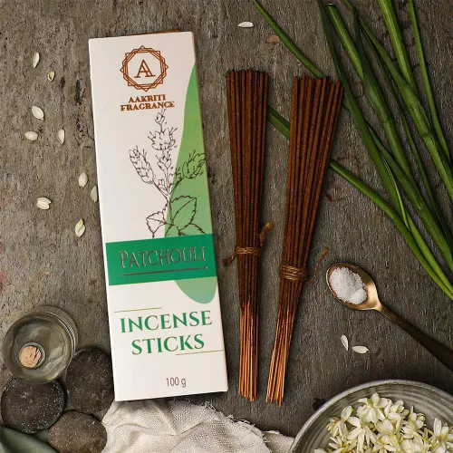 Miniatura 15 de Aakriti - Varillas de incienso Masala enrolladas a mano, 3.53 oz de aroma natural prémium orgánico (incienso)