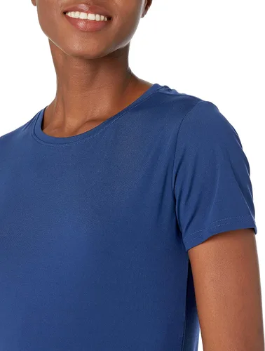 Miniatura 49 de Amazon Essentials Camiseta de manga corta con cuello redondo para mujer, de secado rápido, para entrenamiento, gimnasio, paquete múltiple