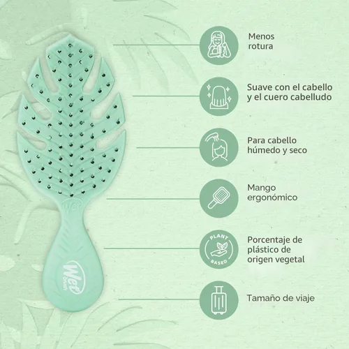 Miniatura 4 de Go Green Treatment & Shine - Cepillo para cabello húmedo.