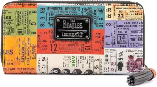 Miniatura 2 de Loungefly The Beatles Ticket Stubs - Cartera de piel sintética