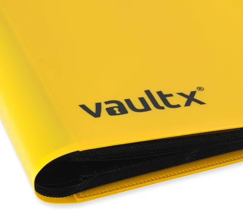 Miniatura 11 de Vault X Carpeta estándar de 9 bolsillos, con capacidad para 360 tarjetas intercambiables en 20 páginas de carga lateral (morado)