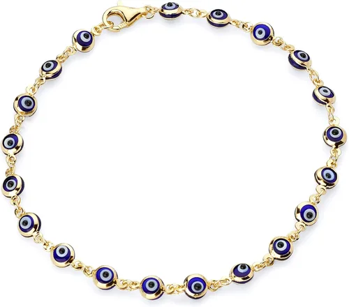 The World Jewelry Center Pulsera de oro amarillo real de 14 quilates, 3 colores diferentes disponibles, Oro de 14 quilates, no conocido