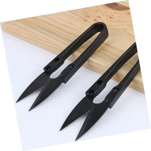 Miniatura 5 de EXCEART 12 piezas de bordado de cruz - Tijera de hilo pequeño Tijera de tijera para dar forma a la tela Tijera de hilo Clipper Tijeras de hilo