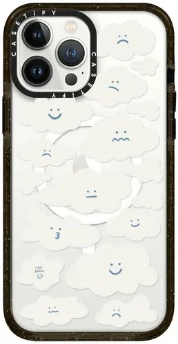 Miniatura 218 de Funda Impact de CASETiFY para iPhone 13 Pro Max con Magsafe - Estuche Claro Cuento de Invierno - Claro Negro Estuche transparente Winter Tale