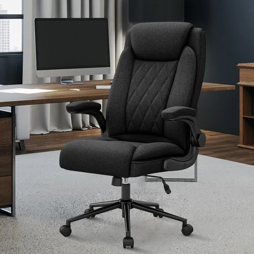 Miniatura 10 de ralex-chair Silla de Oficina Grande y Alta - Silla de Oficina Resistente de 500 Libras para Hombre Grande, Silla de Escritorio de Oficina Ejecutiva
