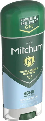 Miniatura 44 de Mitchum Gel antitranspirante y desodorante para mujer con triple protección contra olores, polvo fresco, protección 48 horas, 2.25 onzas
