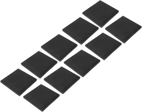 Miniatura 4 de 10pcs Sound Proof Foam Panels Flame Retardant Soft Grey Absorbing Acoustic Foam