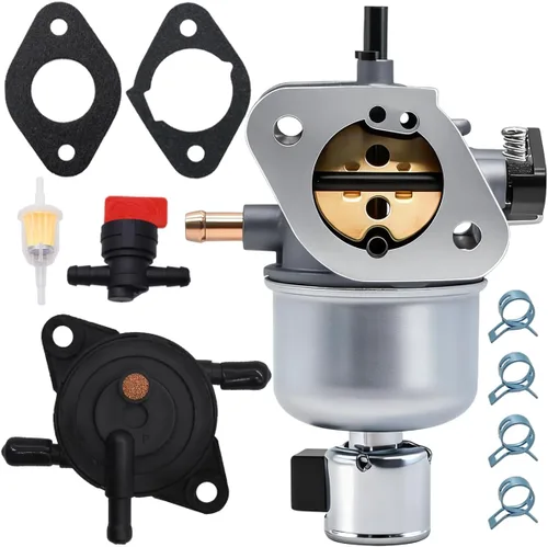 Carburador 15003-7081 con bomba de combustible apto para motores Kawasaki FH580V FH541V 19Hp de 4 ciclos que reemplaza #15004-7056 15003-7102