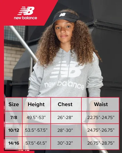 Miniatura 7 de New Balance Conjunto de pantalones cortos activos para niña, 2 piezas, camiseta de manga corta y pantalones cortos de forro polar (talla 7-16)