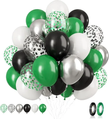 Miniatura 28 de Set de globos de albaricoque, 60 unidades de globos de albaricoque dorado y blanco, globos de látex de albaricoque desnudo de 12 pulgadas, globos