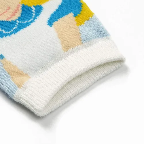 Miniatura 3 de Sockstheway - Calcetines de algodón para niños y niñas, diseño de dibujos animados de Super Hero