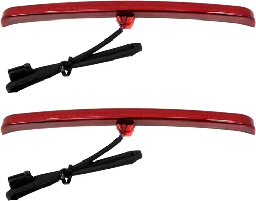 Miniatura 4 de Lámpara de luz trasera LED para guardabarros trasero de motocicleta, luz de freno para Harley Touring Trike Glide 2009-2025 (Color: Rojo)