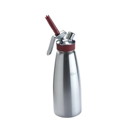 iSi Gourmet Whip (1 cuarto de galón) - Batidor multifuncional de alimentos para aplicación en frío y calor, recipiente de crema de acero inoxidable