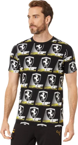 Miniatura 6 de PUMA Scuderia Ferrari Race All Over Print Cuello Redondo Manga Corta Casual Tops Casual Tops Casual Rosso Corsa