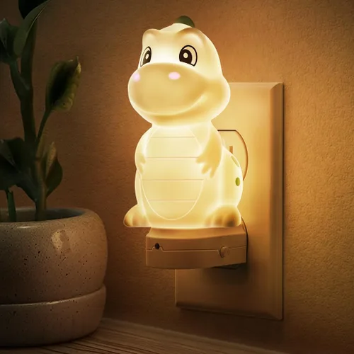 Miniatura 12 de L LOHAS LED - Luz nocturna enchufable para niños, luces nocturnas 3D de cachorros lindas con sensor de atardecer a amanecer, 1600K/2700K/5000K 3CCT