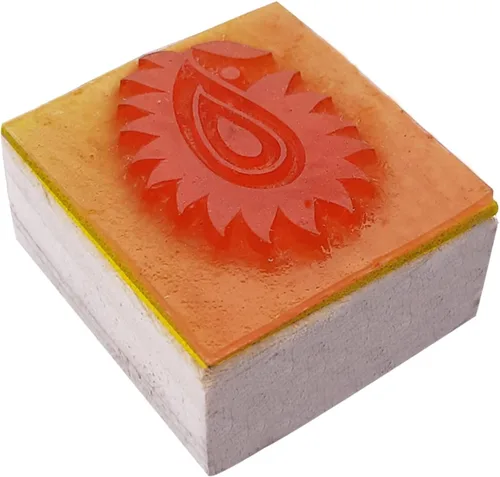Miniatura 30 de Royal Kraft Sello de goma de madera espiral - Impresión de bloques de bricolaje en papel, tela, henna Rtag020