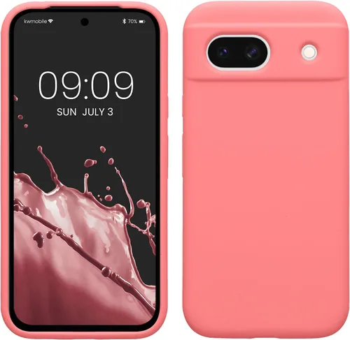 Miniatura 169 de kwmobile Funda Compatible con Google Pixel 6 Pro - Funda de Teléfono de Silicona TPU con Acabado Suave - Azul Caribe