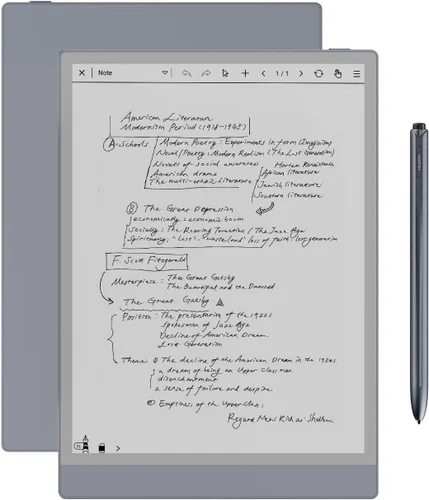 Miniatura 11 de HUION Note - Tableta de Dibujo Cuaderno Digital 2 en 1 con Lápiz sin Batería, Tableta de Papel Inalámbrica Bluetooth Almohadilla de Escritura