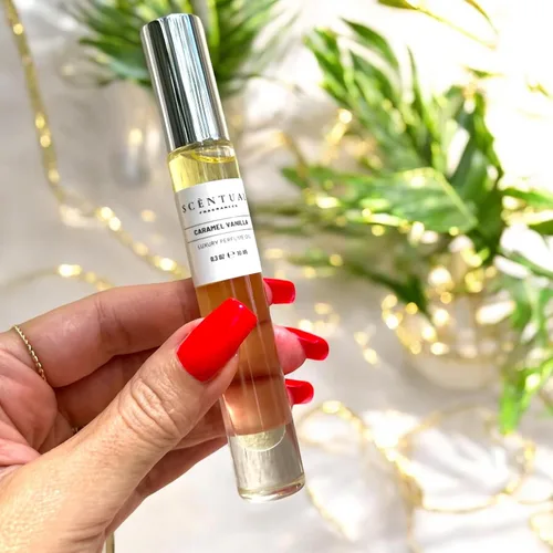 Miniatura 6 de Scentual Fragrances, Aceite de perfume de lujo, ultra concentrado para mujer, aceite de fragancia roll-on de larga duración, mini perfume de viaje