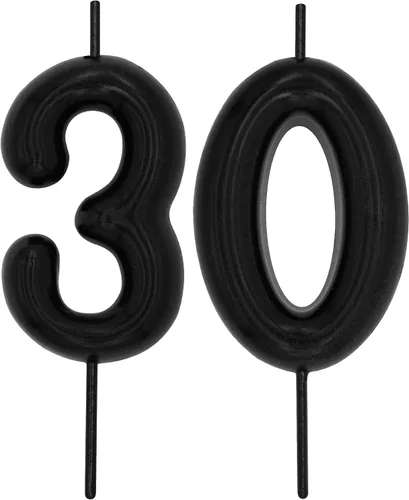 Miniatura 283 de DERVENTA Vela con números de 2.36 pulgadas, decoración perfecta para cumpleaños, brunch, postre, pastel, 1 pieza (número 0 rosa)