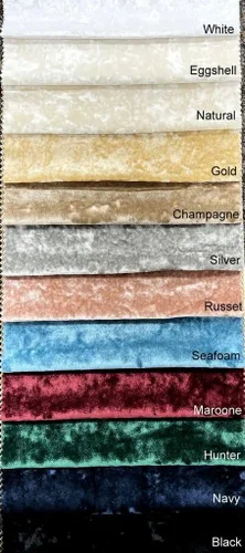 Tela de terciopelo triturado Champagne Riverdale, 118 pulgadas de ancho, ideal para tapicería para entrenadores y sillas, cortinas, almohadas,