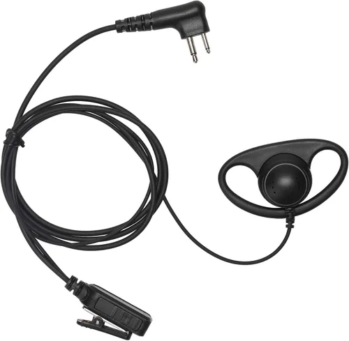 PR400 Auricular compatible con Motorola Radio CLS1410 CLS1110 CP200 GP300 GP2000 GP2000 Walkie Talkie con micrófono PTT 2 Pin Headset Kit de