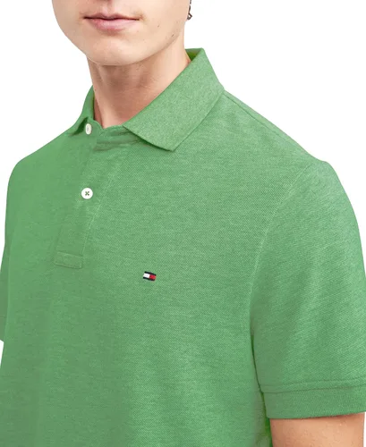 Miniatura 3 de Tommy Hilfiger - Camisa polo de manga corta para hombre, en ajuste clásico, de algodón piqué