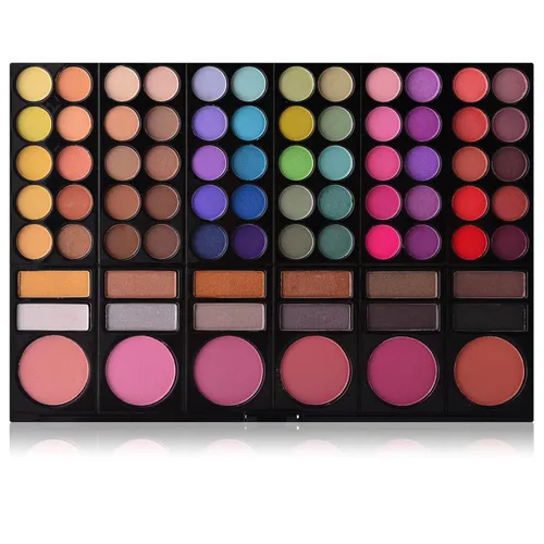 Miniatura 9 de SHANY - Paleta lista para festivales - Sombras de ojos altamente pigmentadas y mezclables, maquillaje rubor y polvo facial. Kit de maquillaje con 78