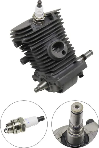 Miniatura 4 de Motor motor 38MM cilindro pistón cigüeñal para STIHL MS170 MS180 018 motosierra pieza de repuesto