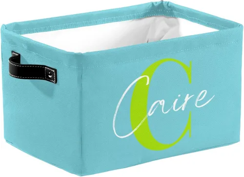 Miniatura 45 de Cesta de regalo personalizada con nombre, caja de juguetes de almacenamiento personalizada para niños, organizador de cubos de almacenamiento