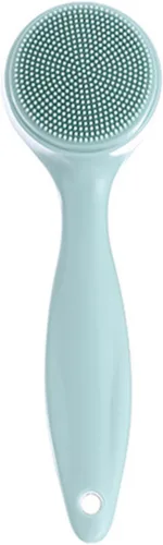 1 Unidades Cepillo de limpieza Cepillo de lavado facial Cepillo masajeador facial de silicona exfoliante facial Cepillo facial de silicona Cepillo