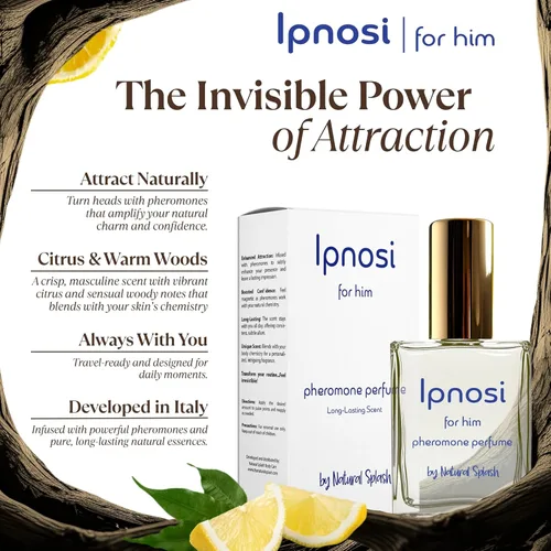 Miniatura 2 de lpnosi - Perfume de feromonas For Hime, fragancia de larga duración infundida con esencias naturales y feromonas potentes, aroma irresistible