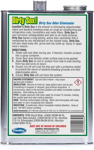 Miniatura 2 de Dirty Sox, pequeño sistema de aire acondicionado neutralizador de olores y limpiador con un potente spray que elimina la suciedad, la suciedad
