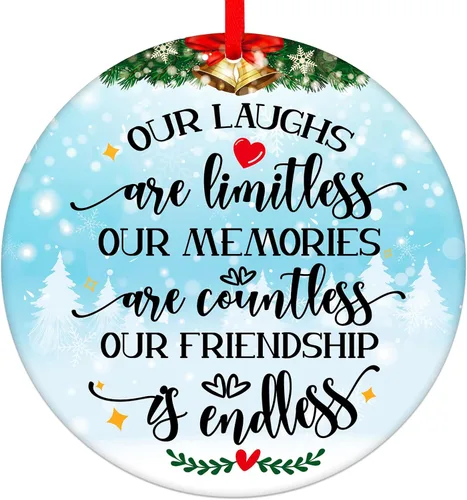 Miniatura 16 de WaaHome Always Remember You are Braver Than You Believe Adornos de Navidad, inspiradores motivacionales de graduación, adornos de Navidad, regalos