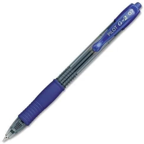 Miniatura 2 de Pilot 31171 G2 - Bolígrafo de tinta de gel, tipo de punta fina, tamaño de punta de bolígrafo de 0.028 in, estilo de punta de bolígrafo, tinta azul