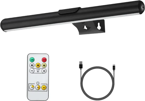 Miniatura 10 de MIOBLUE Luces Inalámbricas para Cuadros con Control Remoto, Luz para Pinturas Recargable Completamente de Metal, Lámpara de Exhibición de 16