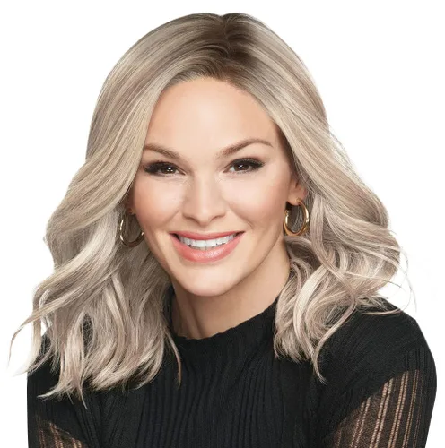 Miniatura 41 de Raquel Welch Made You Look Chin-Length Chic Bob, 100% atado a mano por ropa de pelo, gorra pequeña promedio, RL10/12 castaño iluminado por el sol